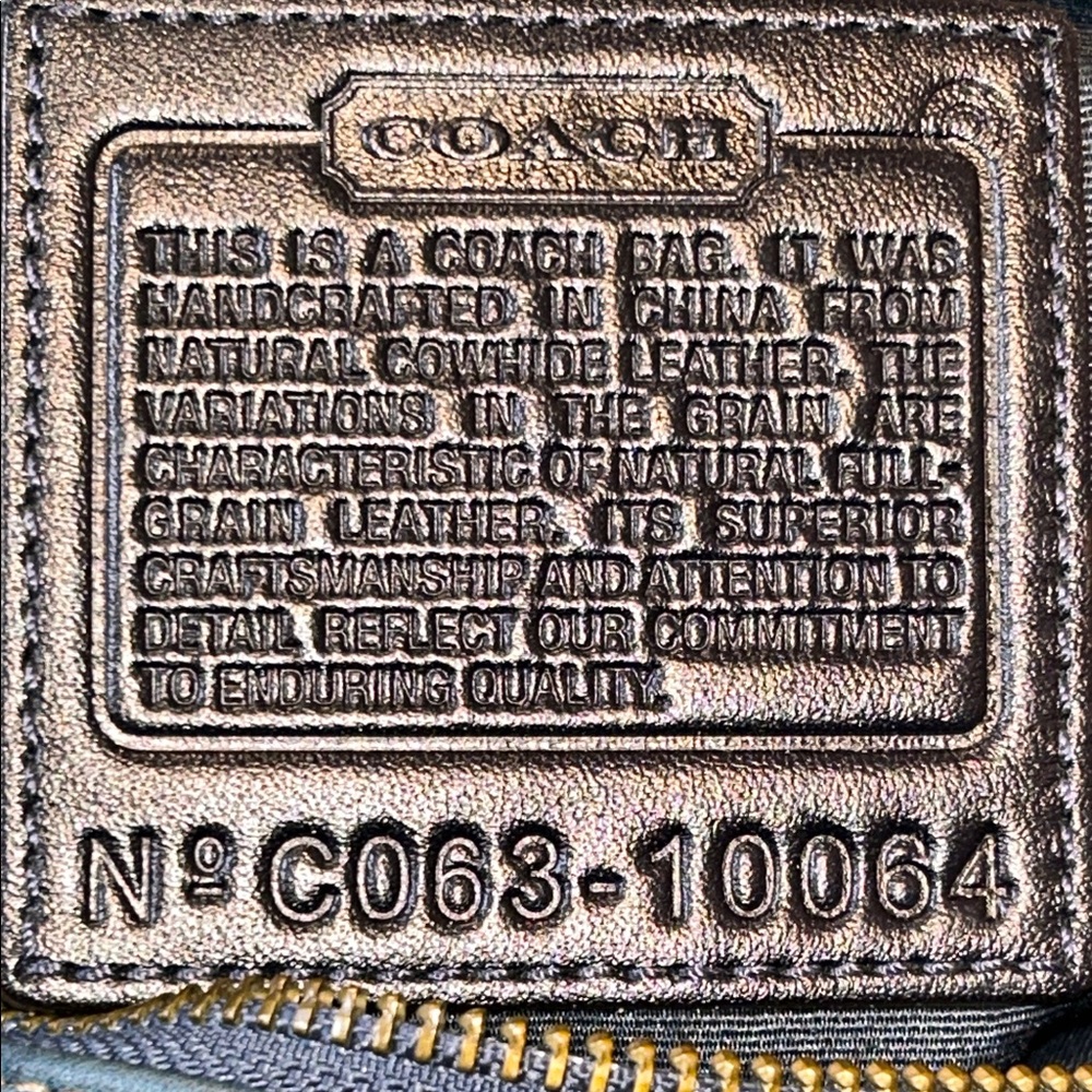 Coach RARE Lmt. Ed. Y2K SoHo MIA Laced Studded Satchel - Picture 17 of 17